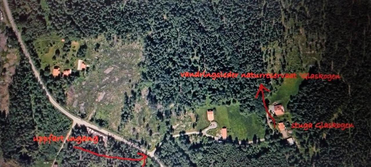 Stuga Glaskogen Glava Luaran gambar