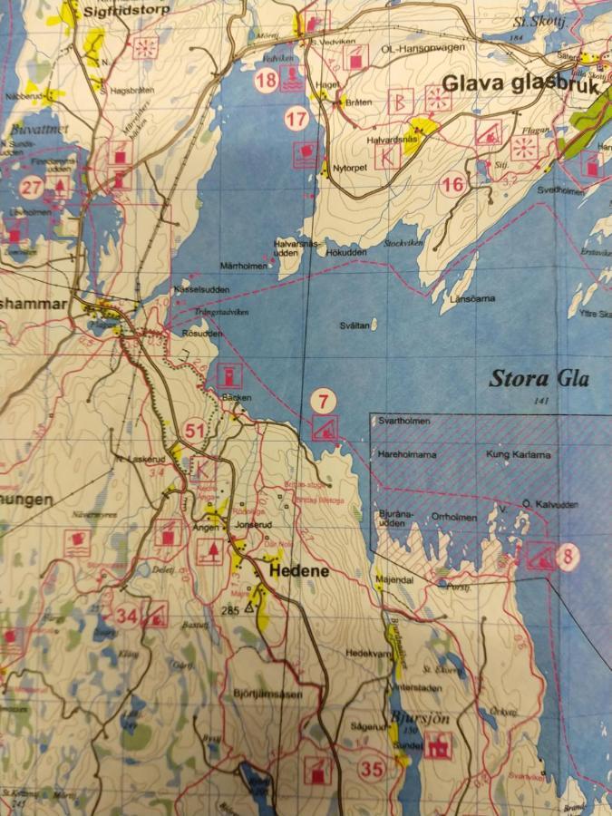 Stuga Glaskogen Glava Luaran gambar